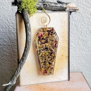 Calming Coffin Handmade Hanging Ornament